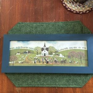 Primitive Prints Country Wedding Decor